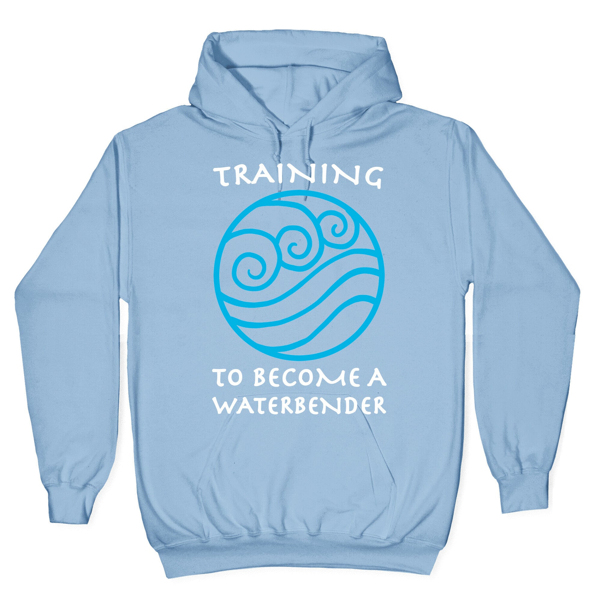 Training to Become A Waterbender Hoodie
