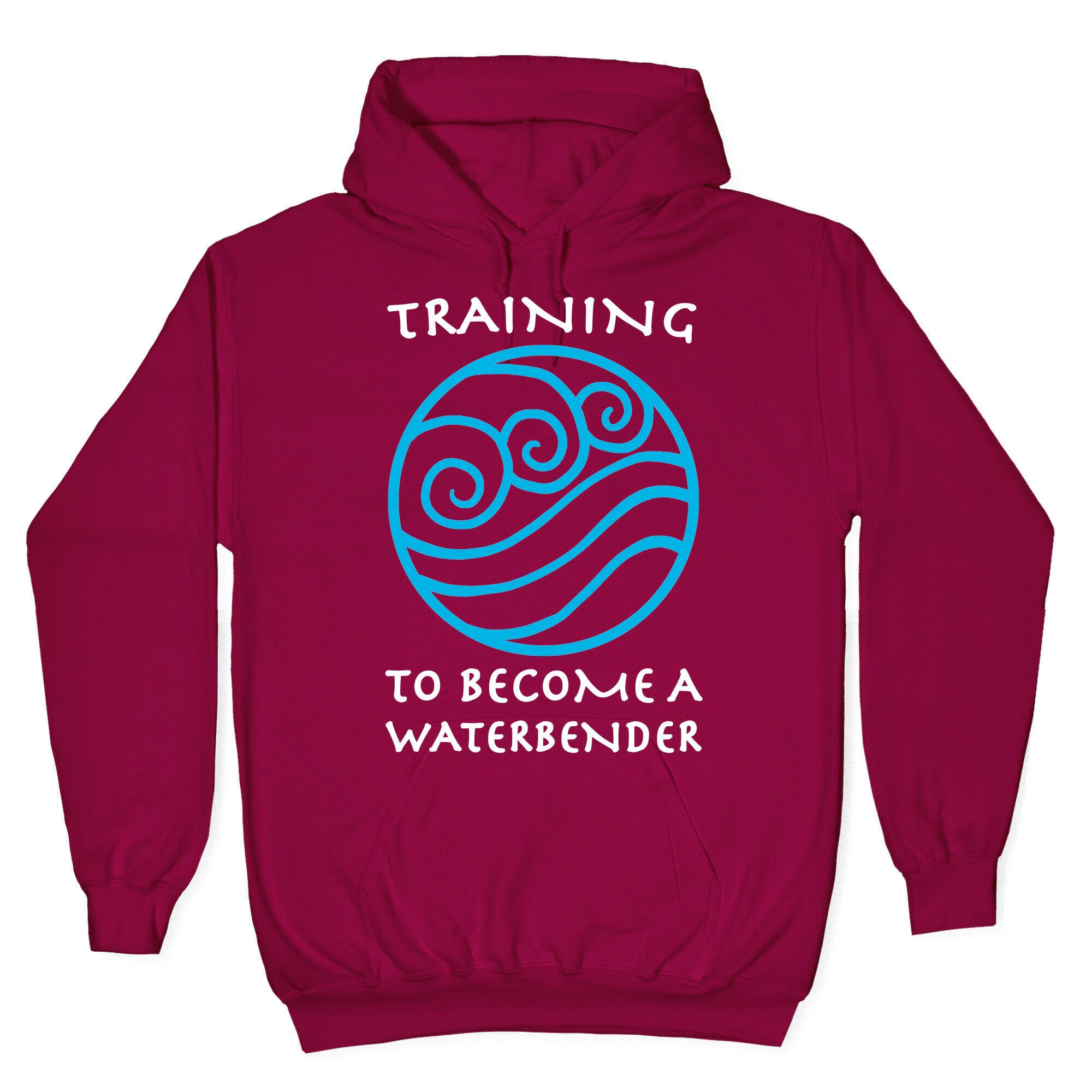 Training to Become A Waterbender Hoodie