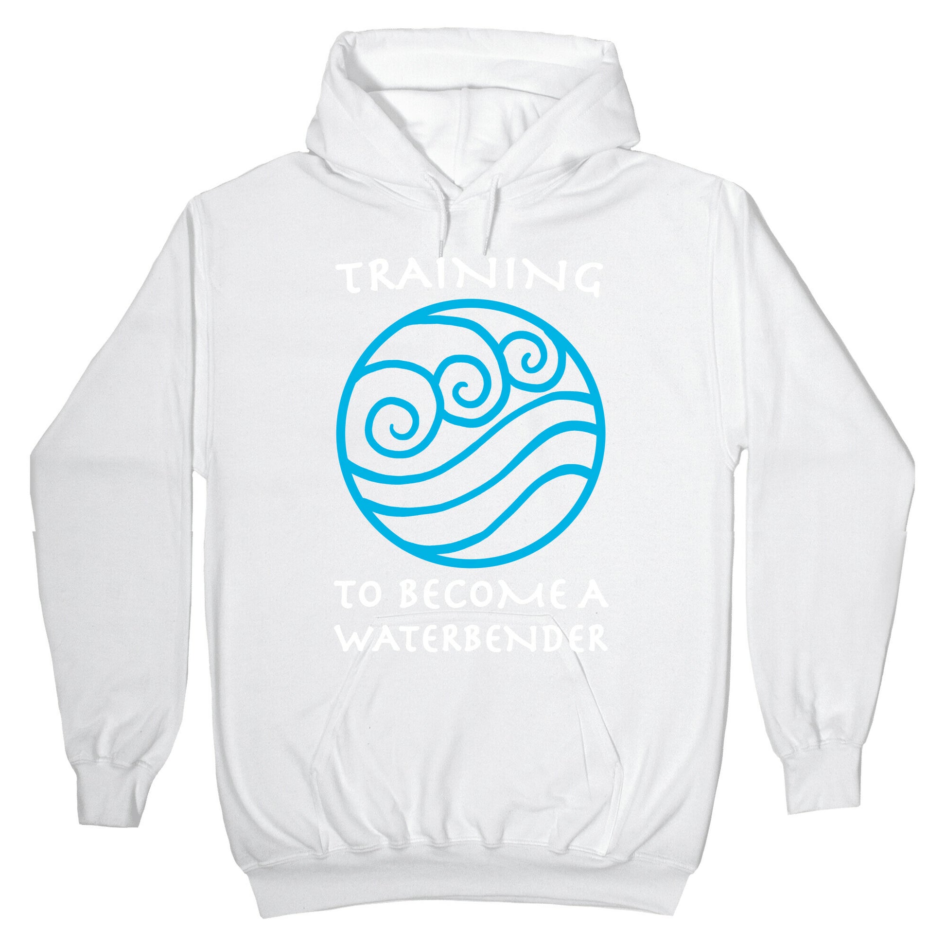 Training to Become A Waterbender Hoodie