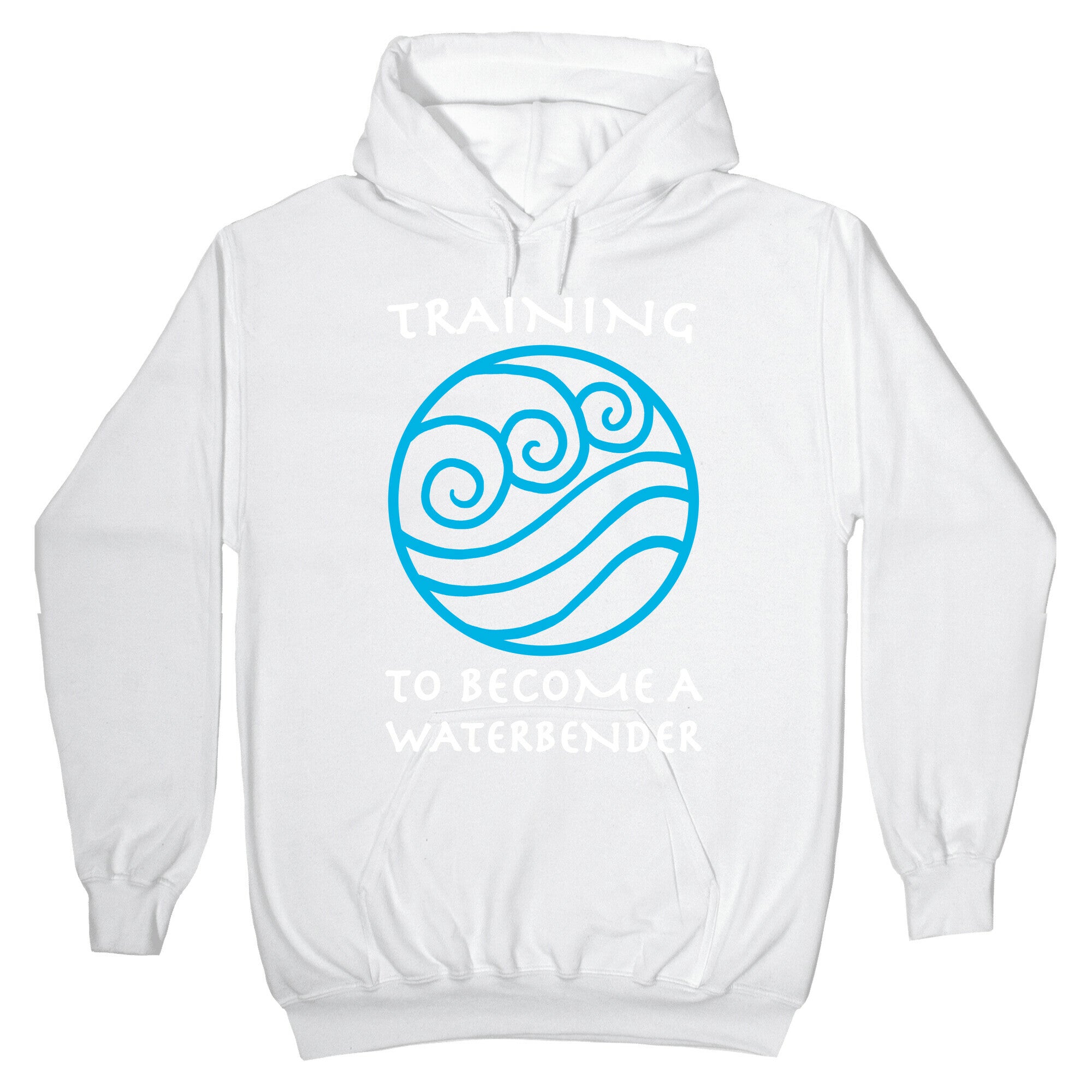 Training to Become A Waterbender Hoodie