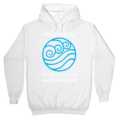 Training to Become A Waterbender Hoodie