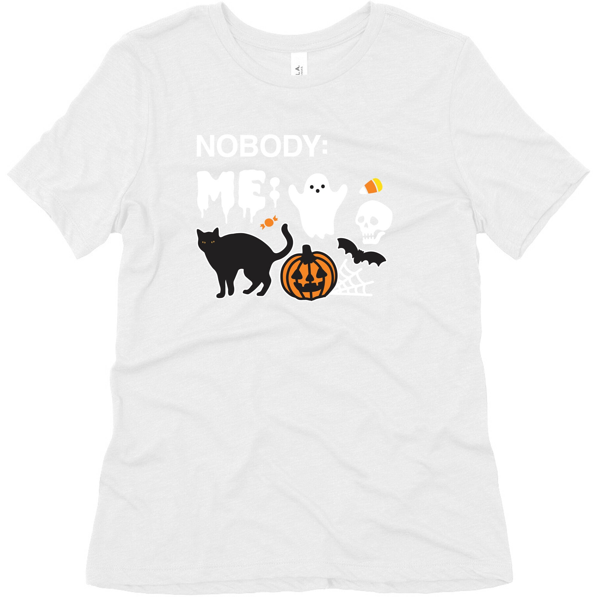 Nobody: Me: HALLOWEEN Women's Triblend Tee