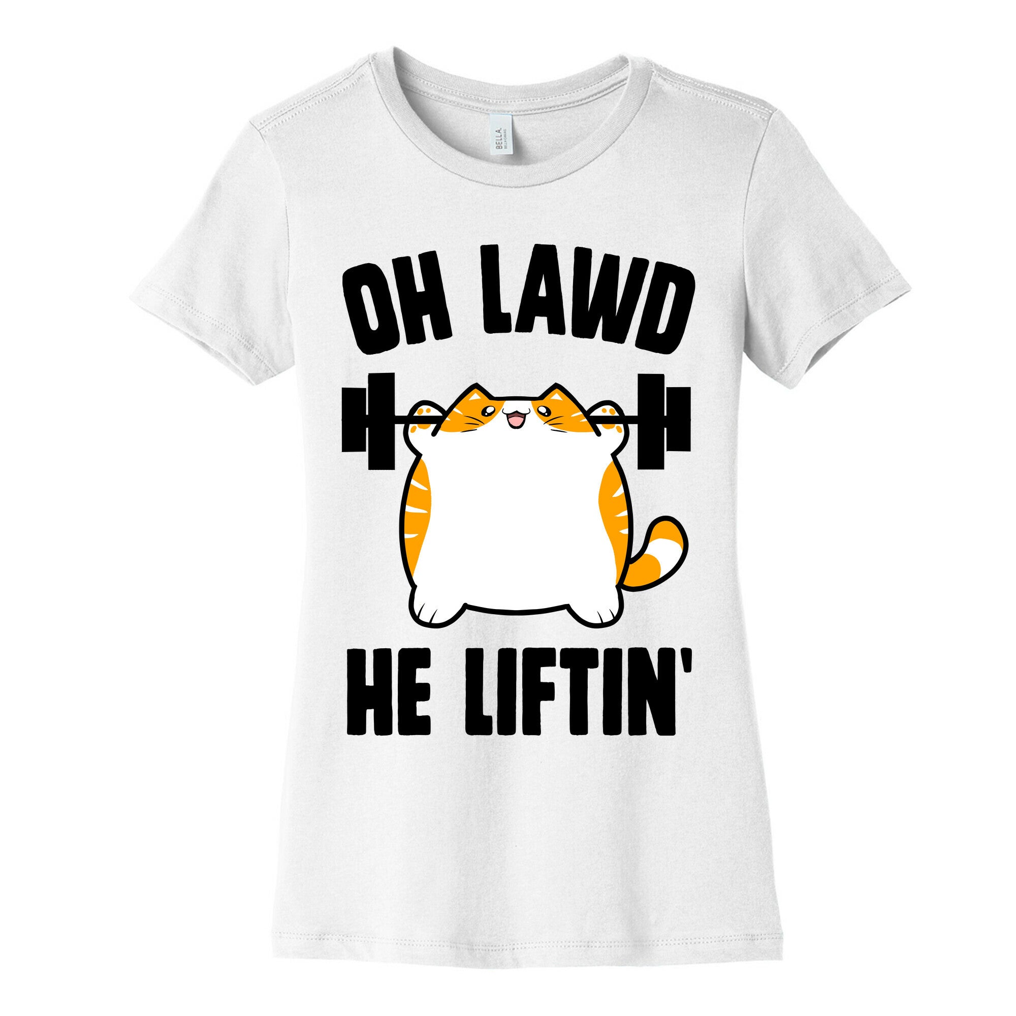 Oh Lawd He Liftin' Women's Cotton Tee