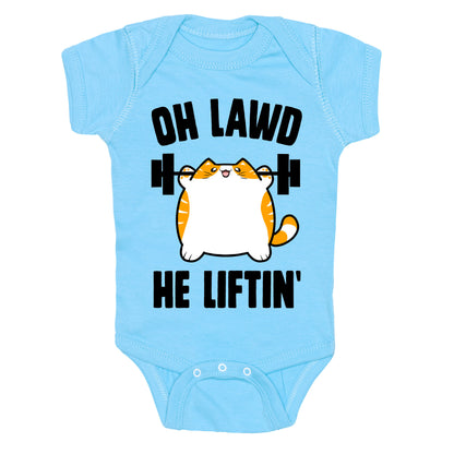 Oh Lawd He Liftin' Baby One Piece