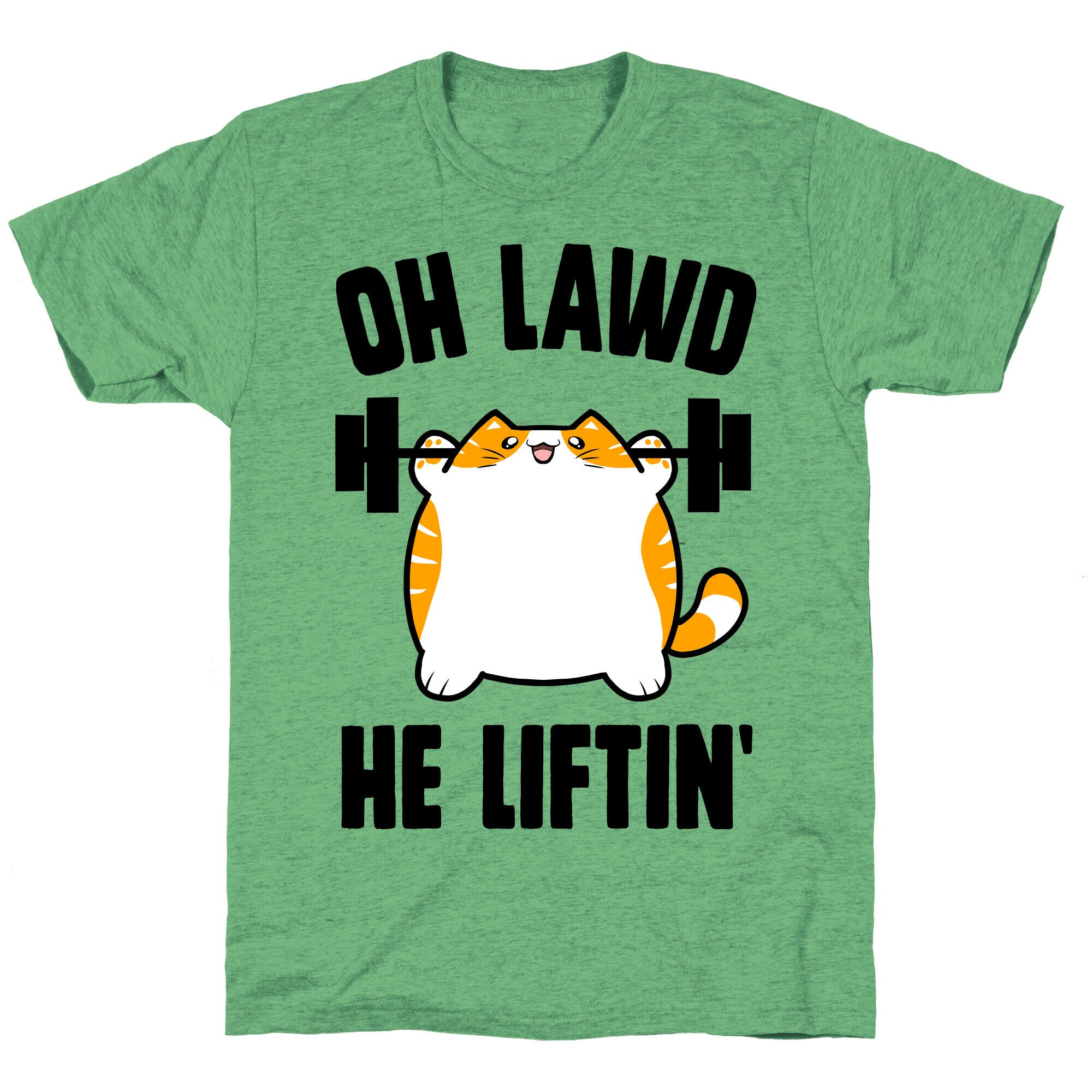 Oh Lawd He Liftin' Unisex Triblend Tee