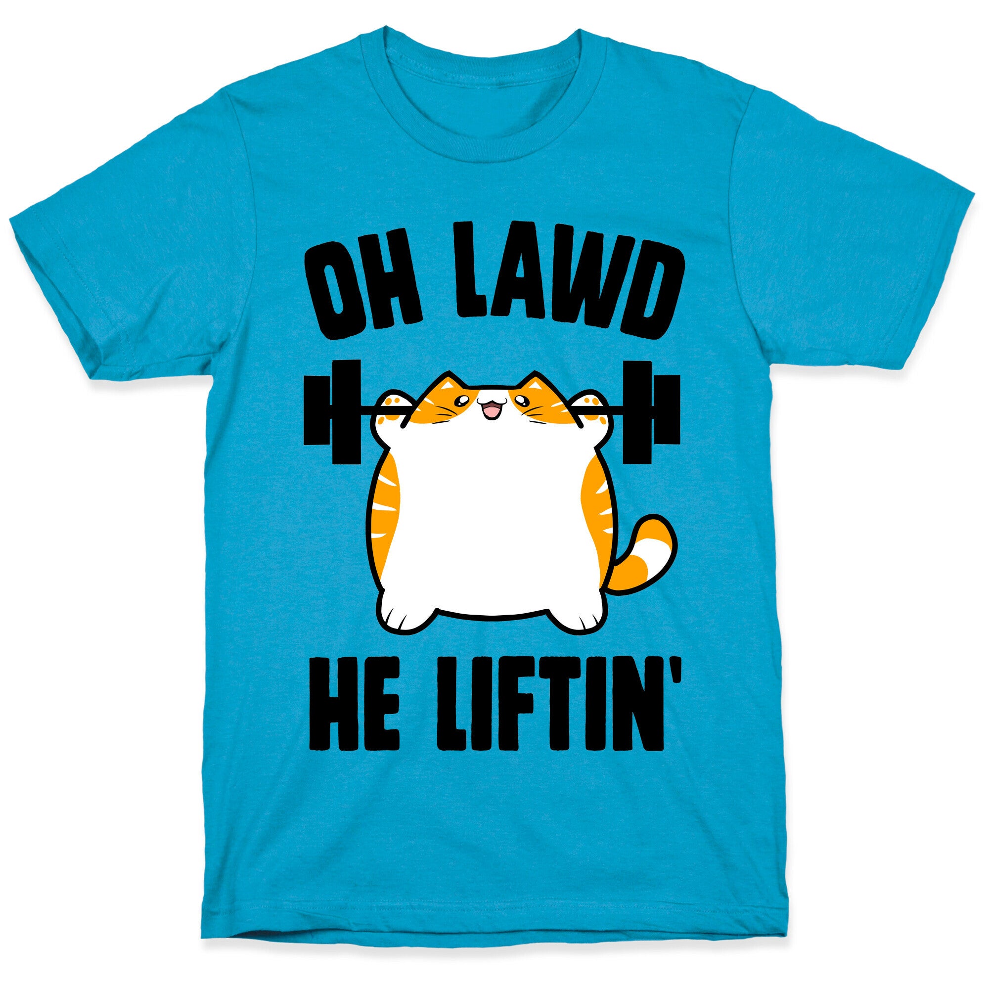 Oh Lawd He Liftin' Unisex Triblend Tee