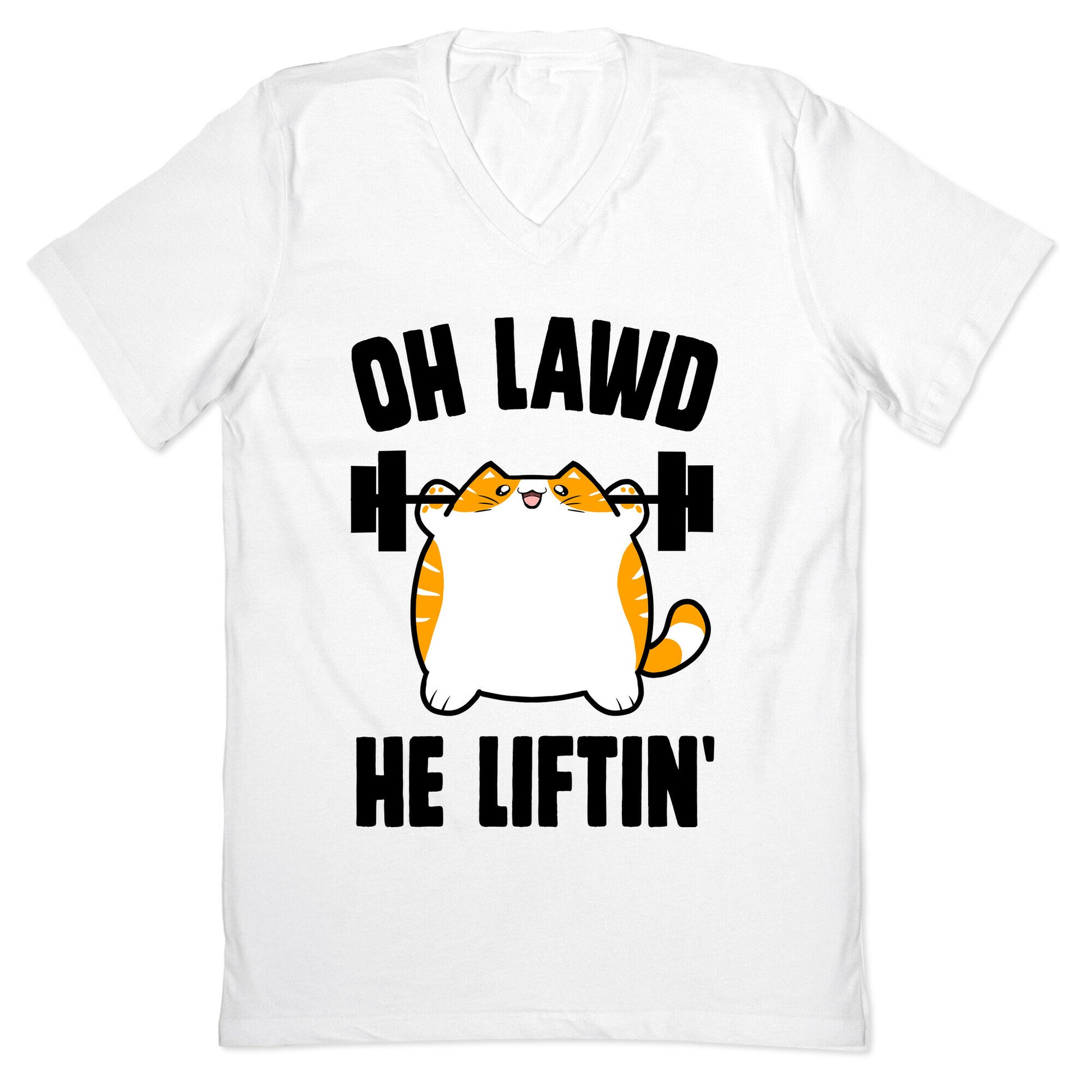 Oh Lawd He Liftin' V-Neck