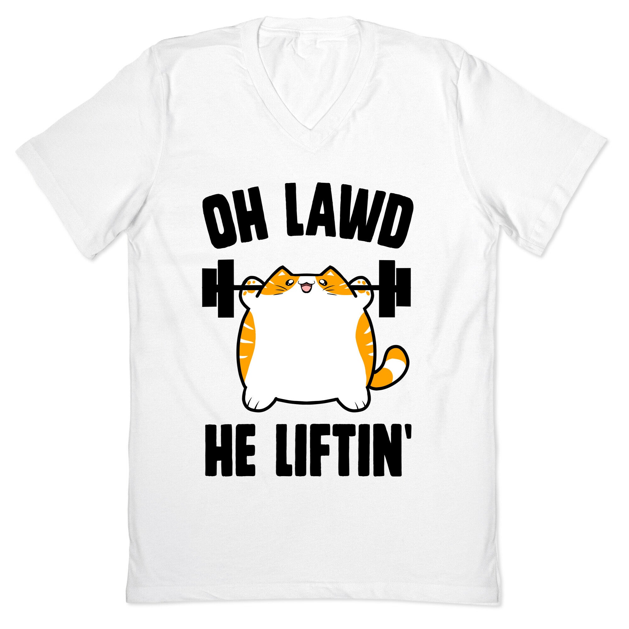 Oh Lawd He Liftin' V-Neck
