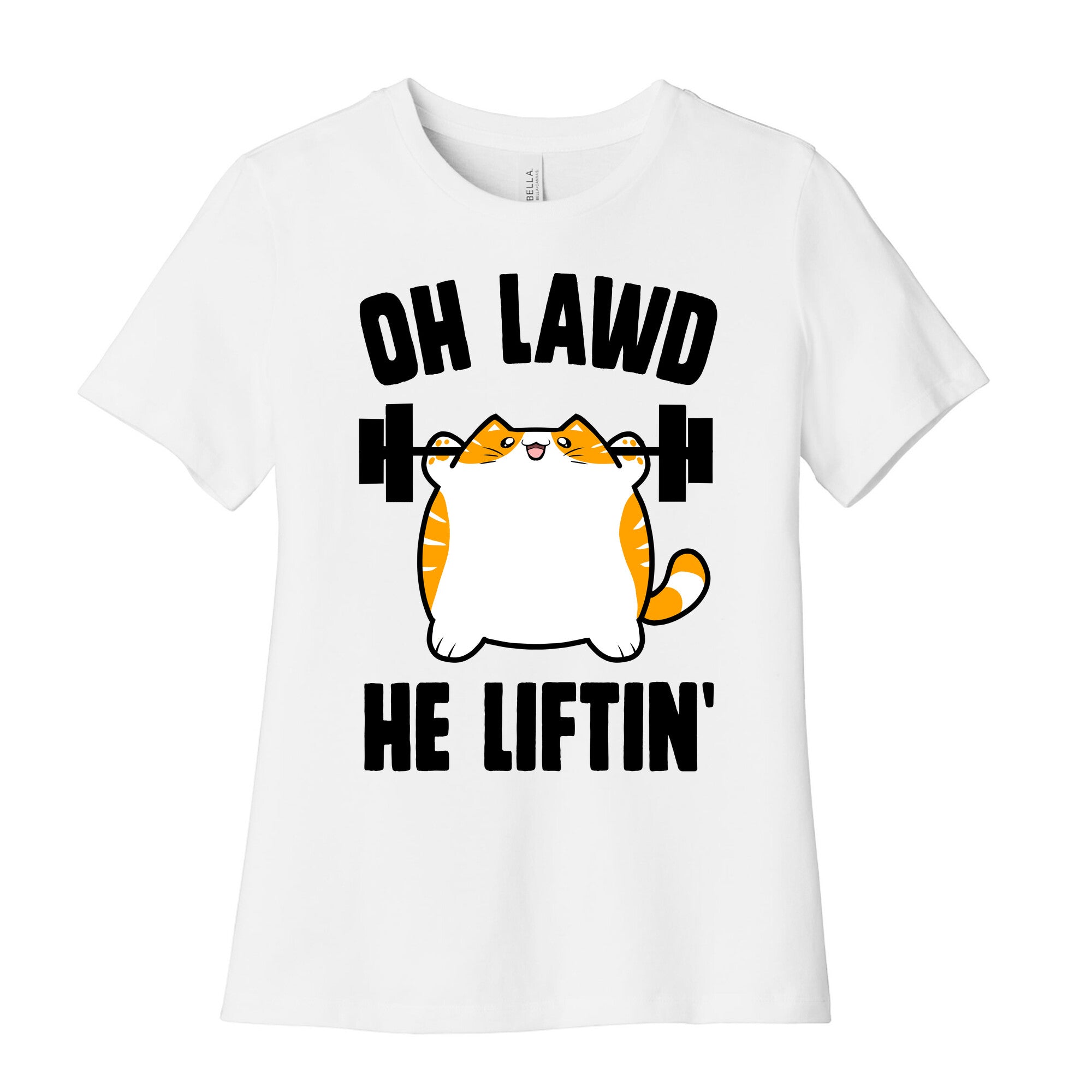 Oh Lawd He Liftin' Women's Cotton Tee