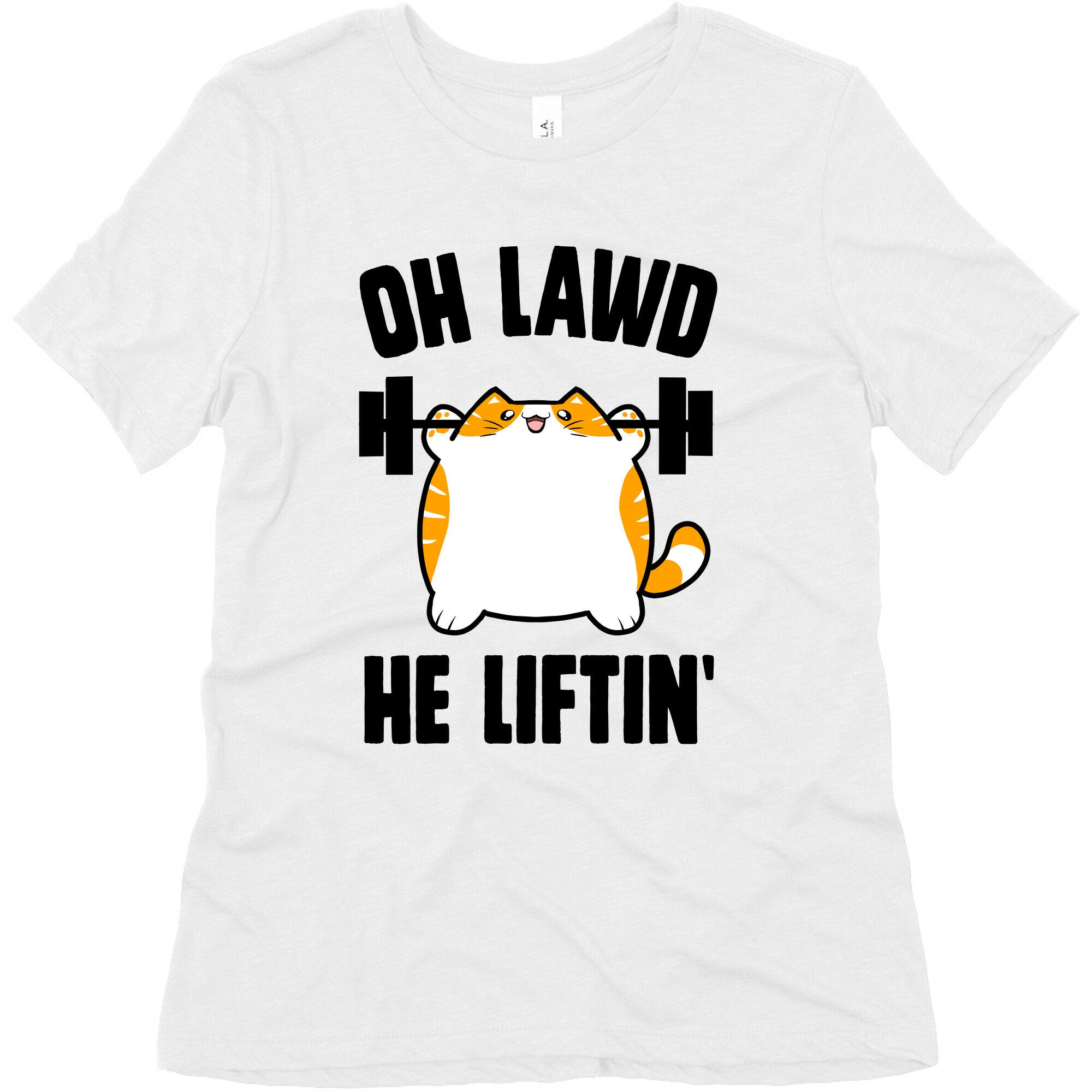 Oh Lawd He Liftin' Women's Triblend Tee