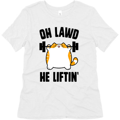 Oh Lawd He Liftin' Women's Triblend Tee