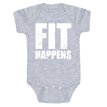 Fit Happens Baby One Piece