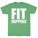 Fit Happens Unisex Triblend Tee