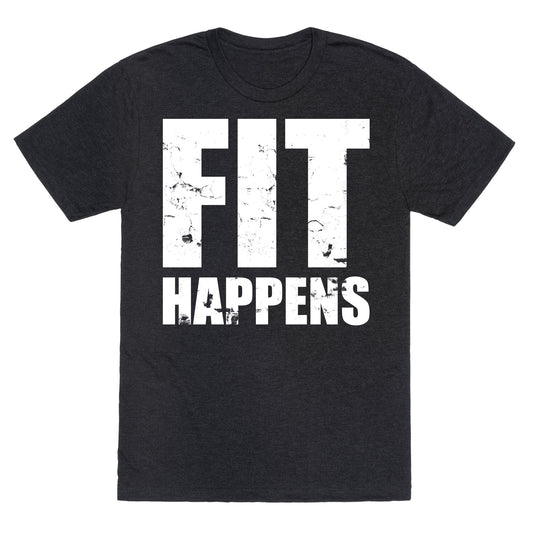 Fit Happens Unisex Triblend Tee