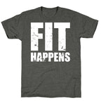 Fit Happens Unisex Triblend Tee