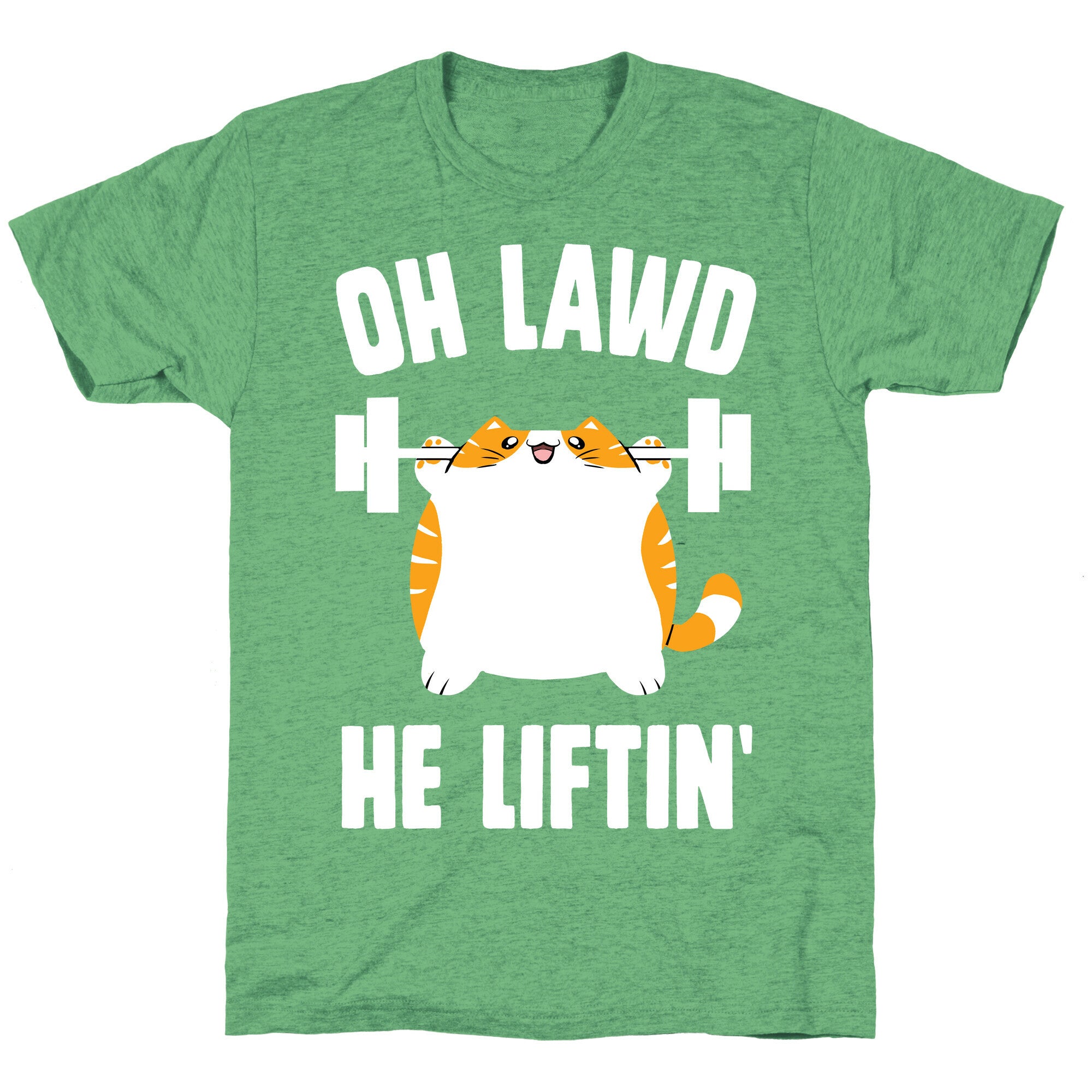 Oh Lawd He Liftin' Unisex Triblend Tee