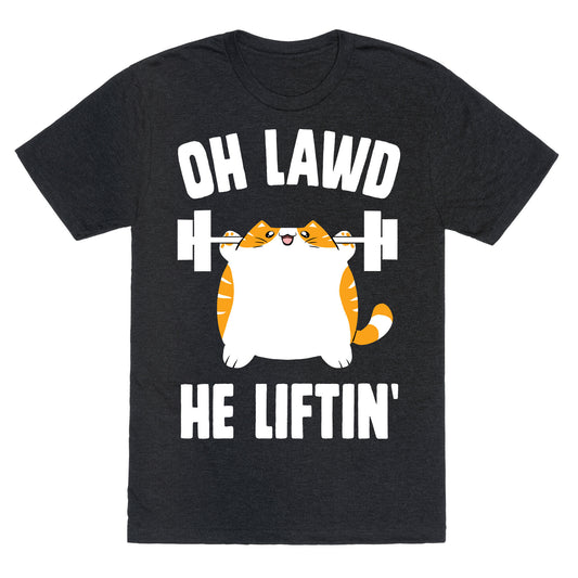 Oh Lawd He Liftin' Unisex Triblend Tee