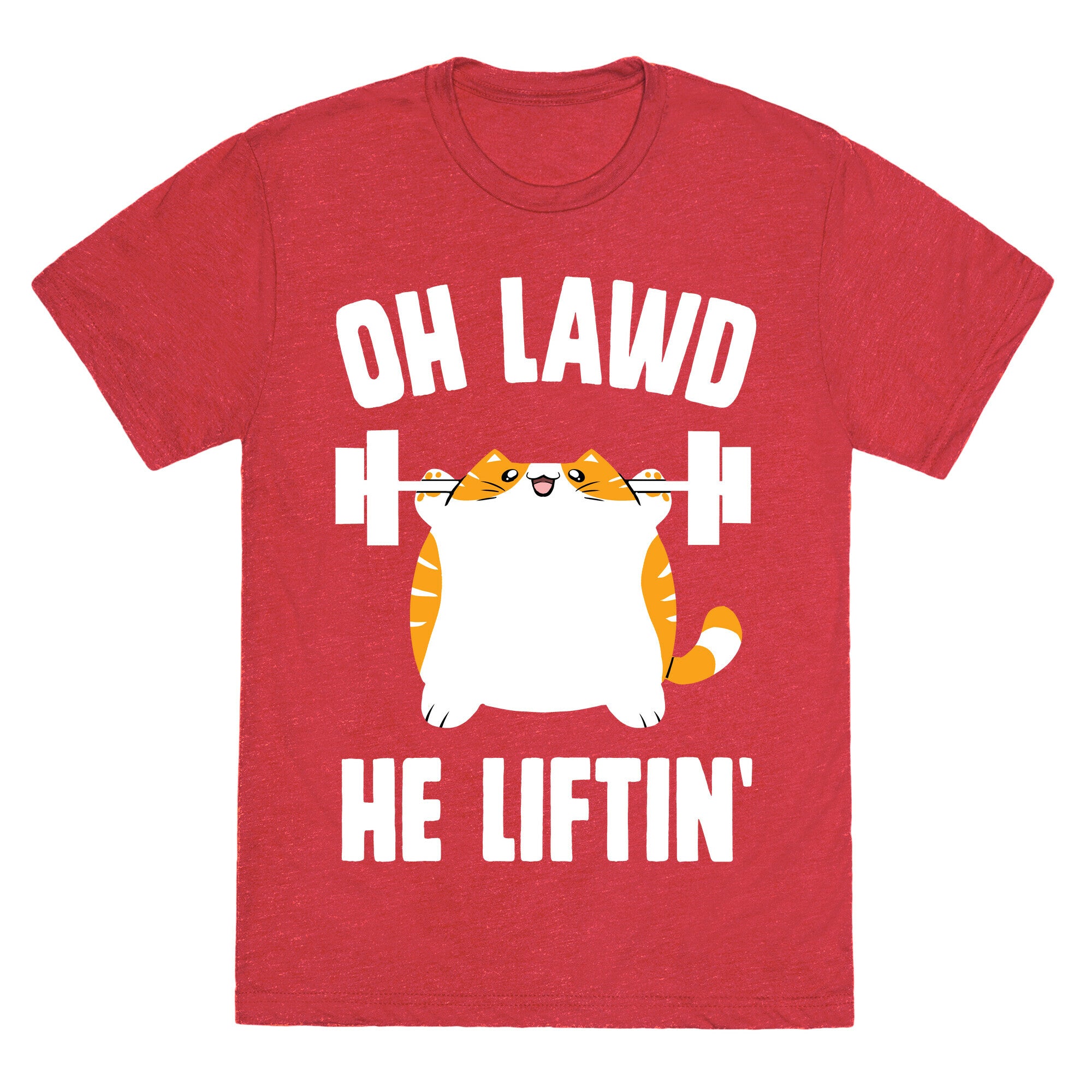 Oh Lawd He Liftin' Unisex Triblend Tee