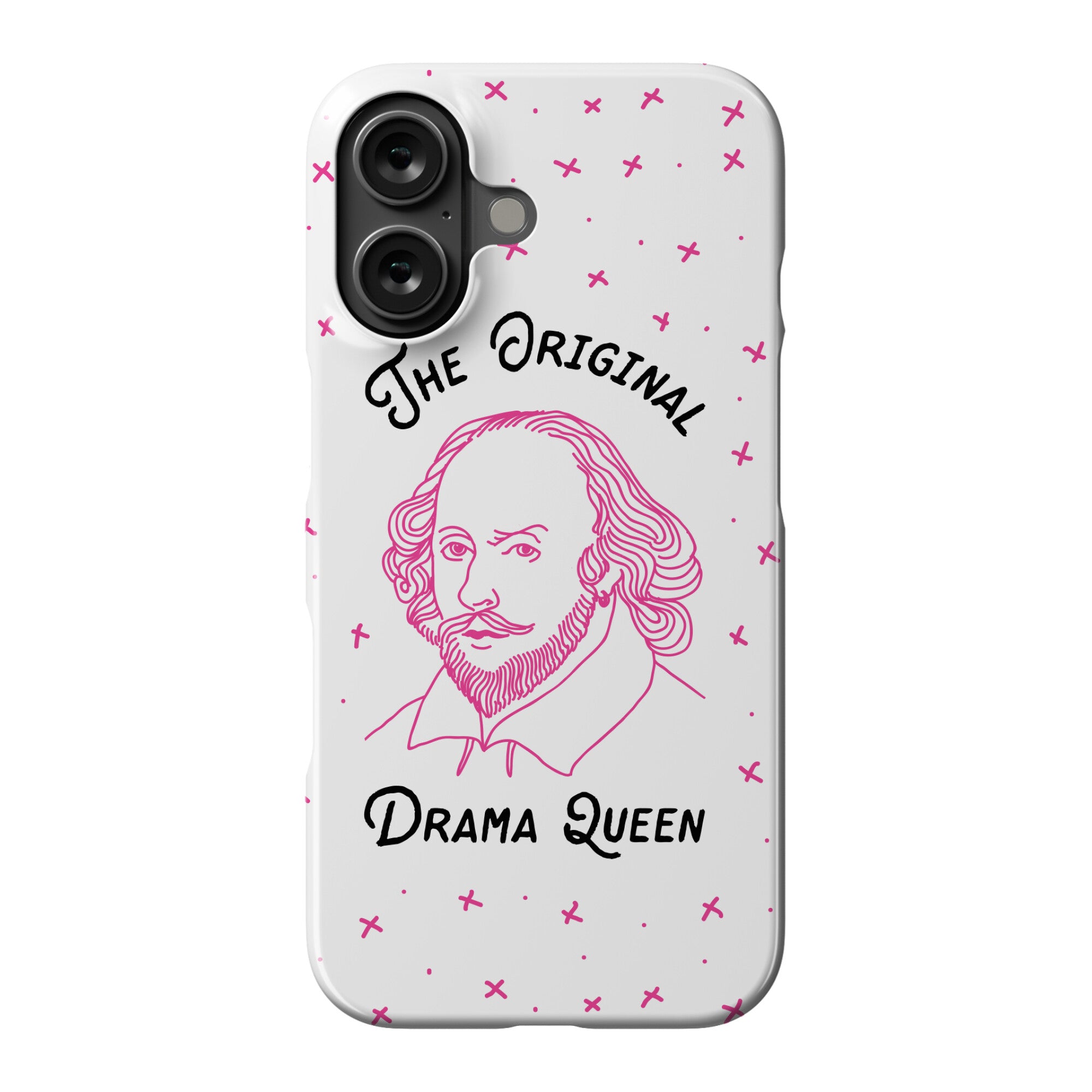 The Original Drama Queen Shakespeare Phone Case
