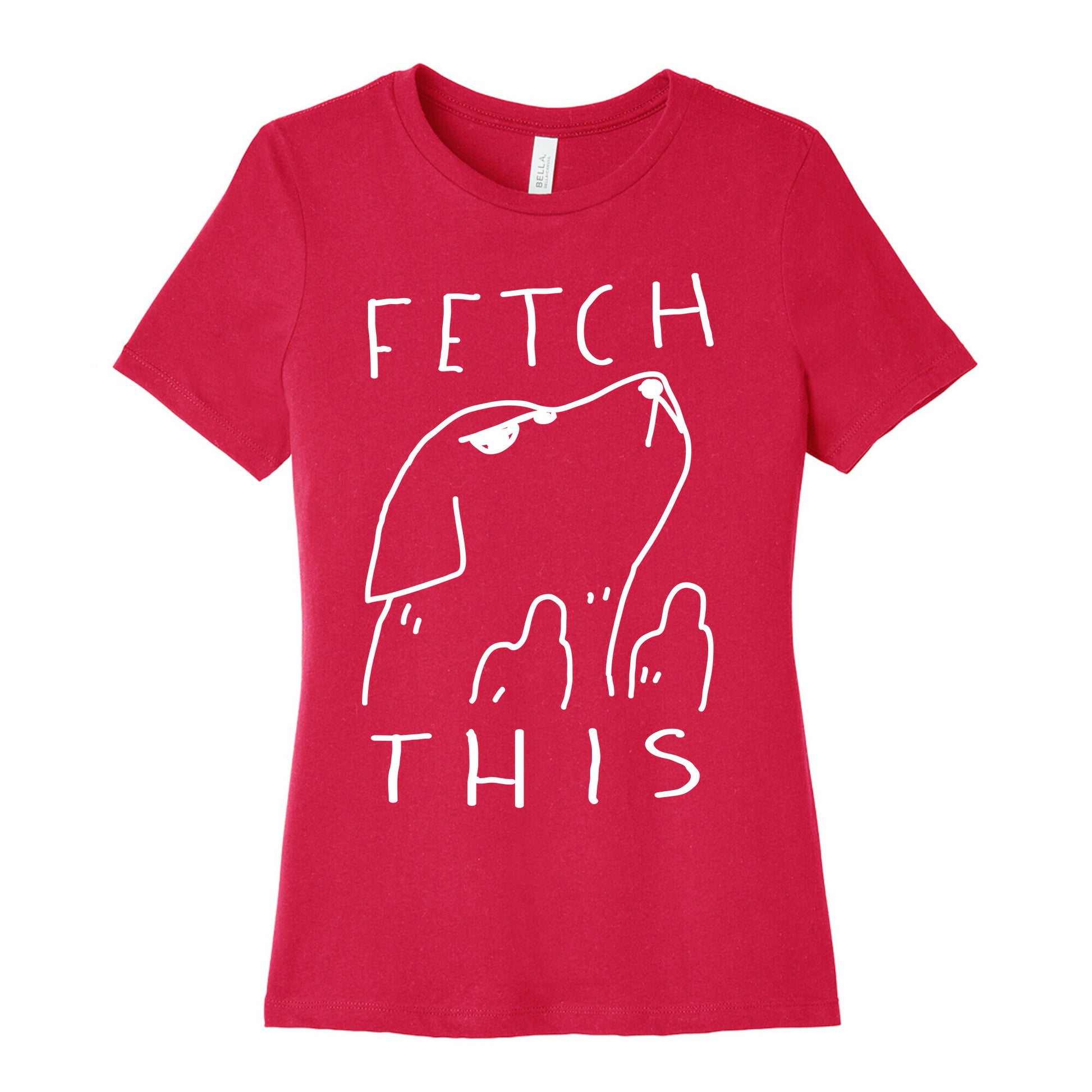 Fetch This Dog Women's Cotton Tee