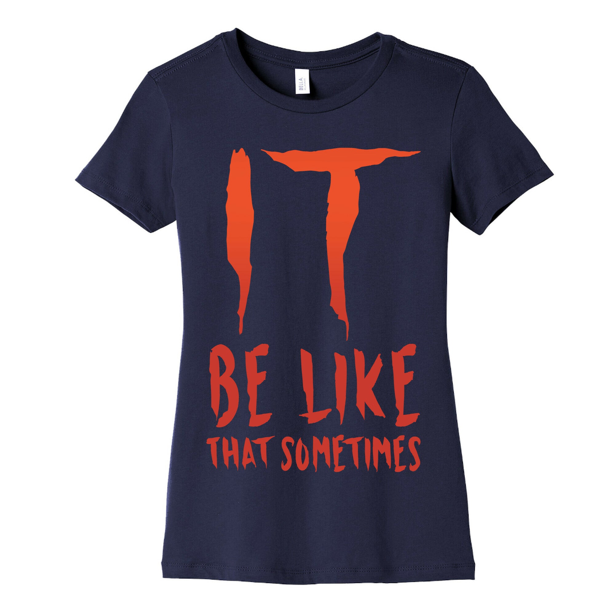 It Be Like That Sometimes Parody White Print Women's Cotton Tee