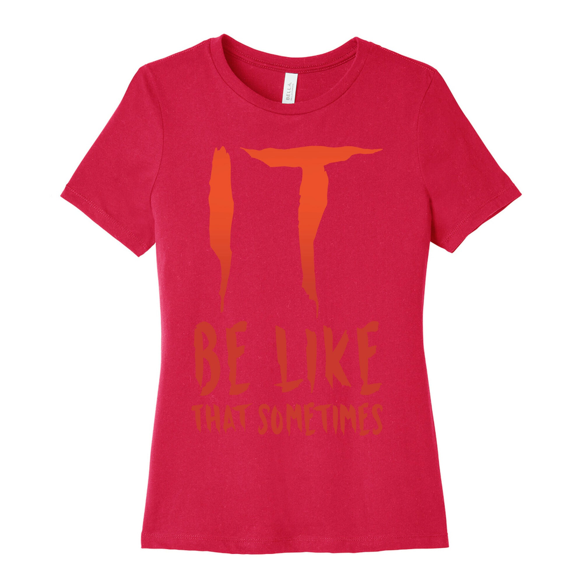 It Be Like That Sometimes Parody White Print Women's Cotton Tee