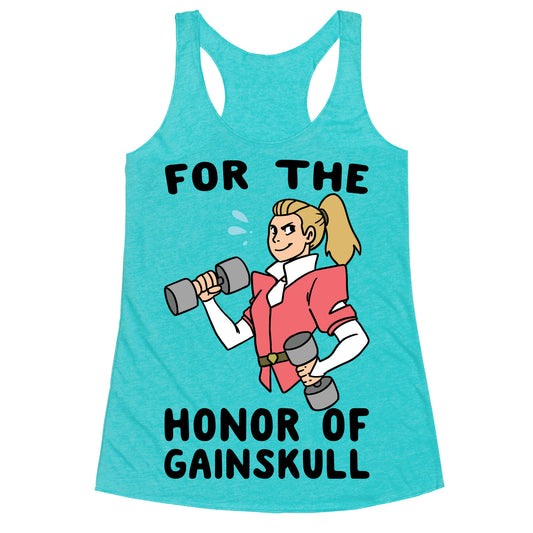 For the Honor of Gainskull Racerback Tank