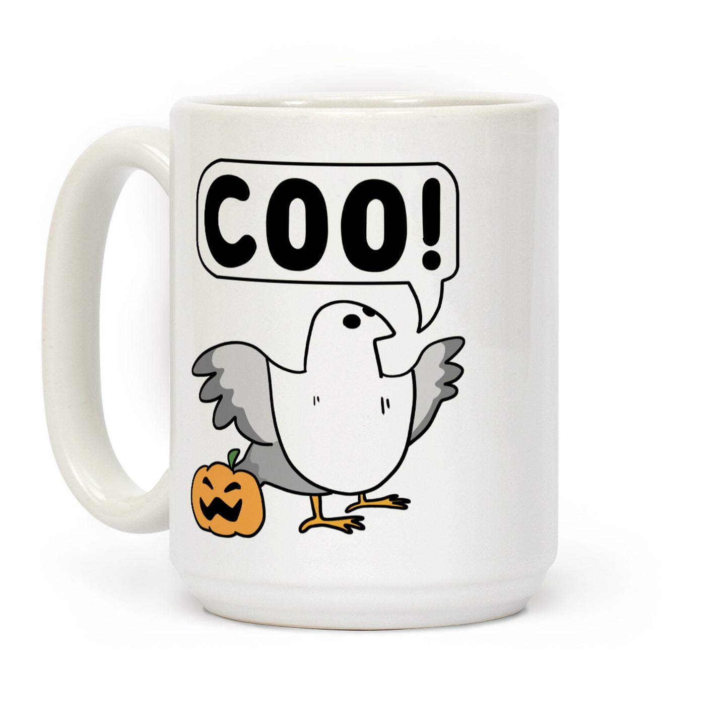 Coo - Halloween Pigeon Coffee Mug