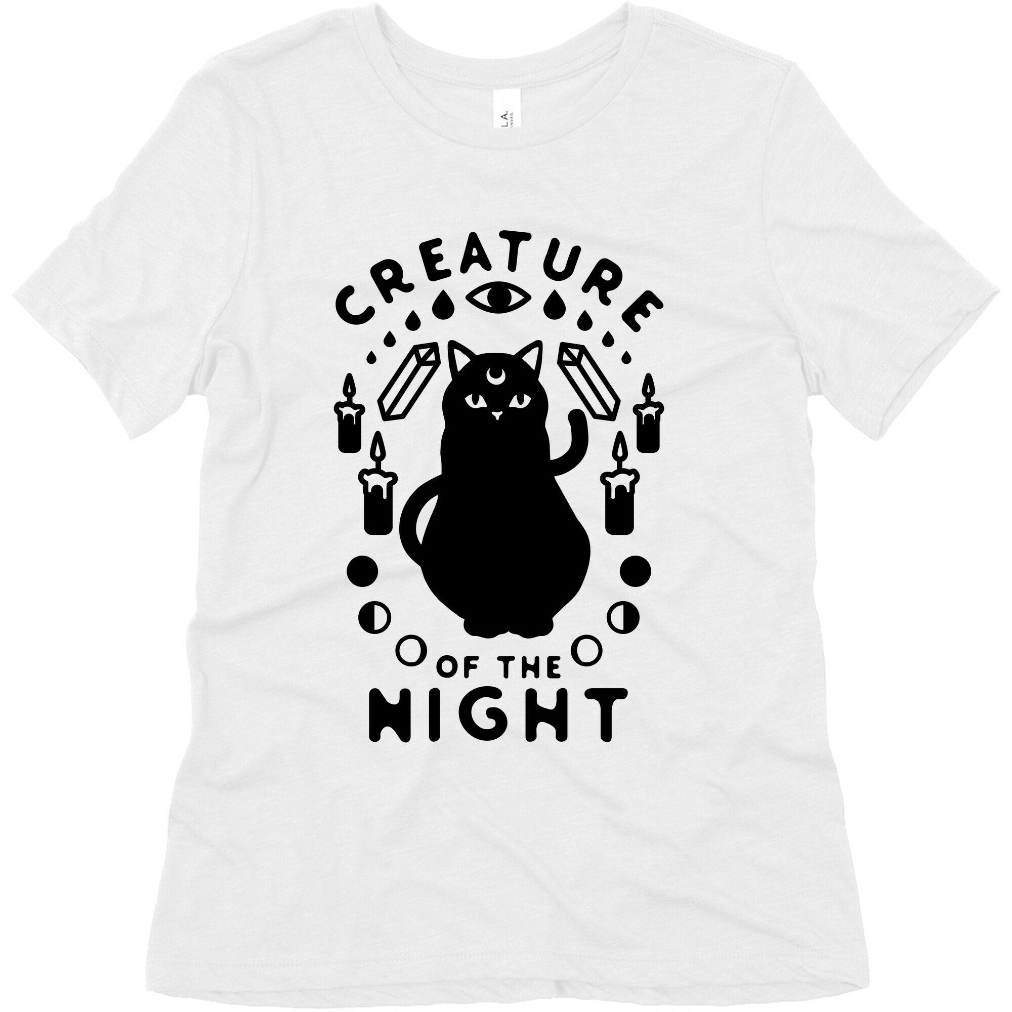 Creature of the Night Women's Triblend Tee