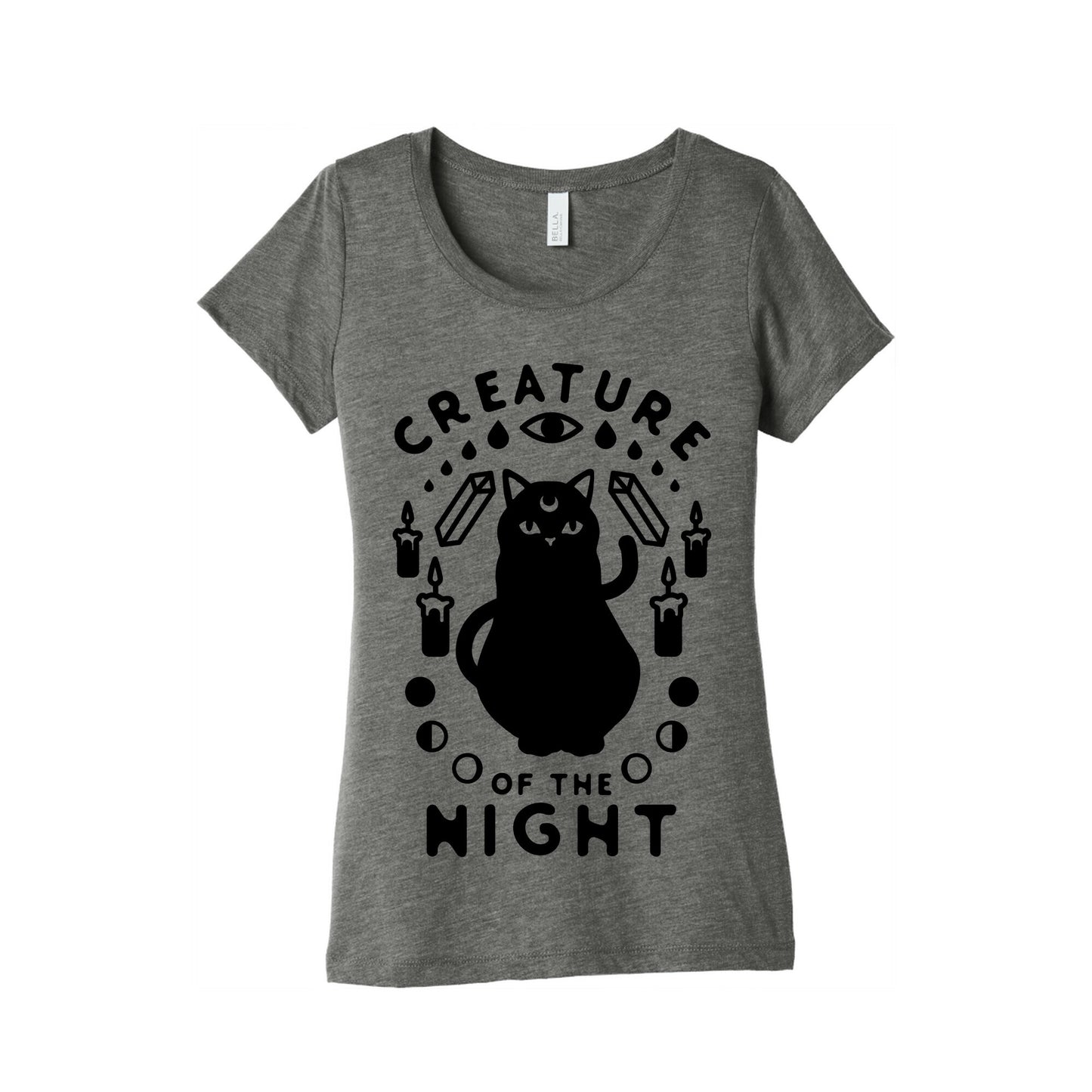 Creature of the Night Women's Triblend Tee