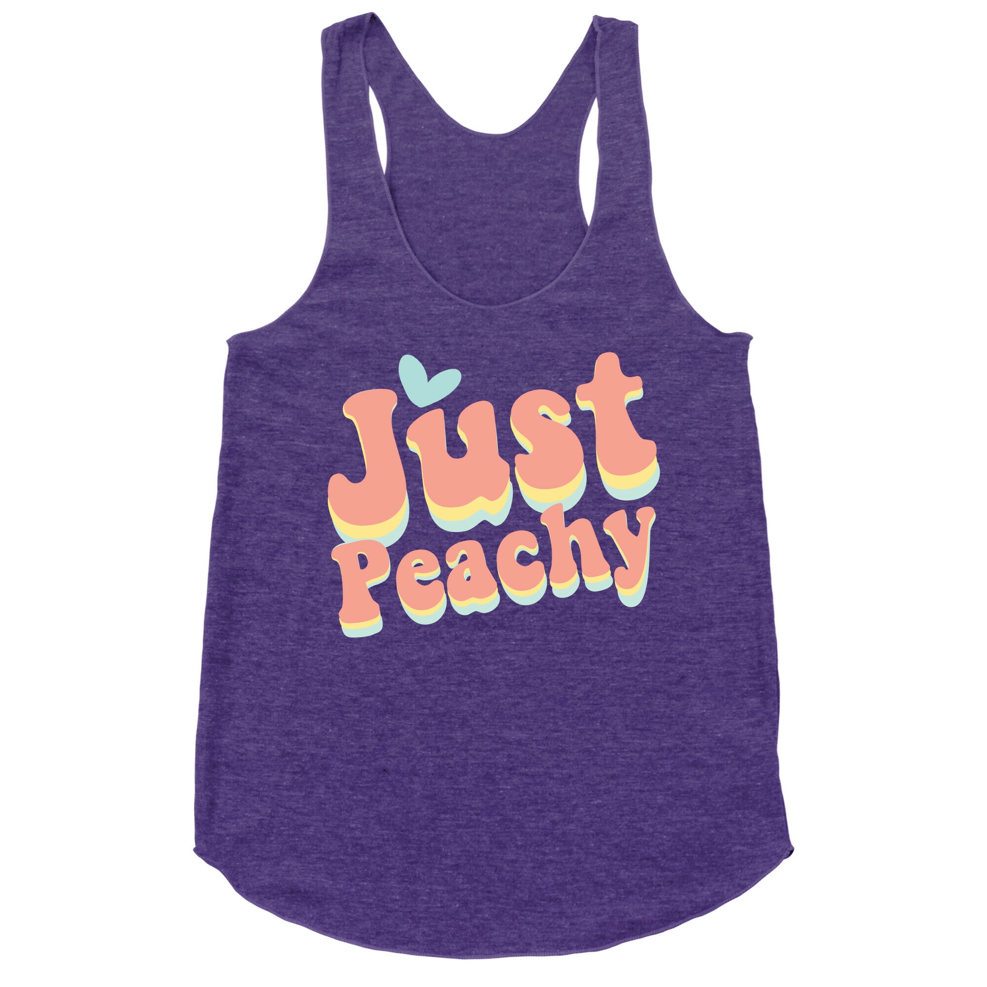 Just Peachy Racerback Tank