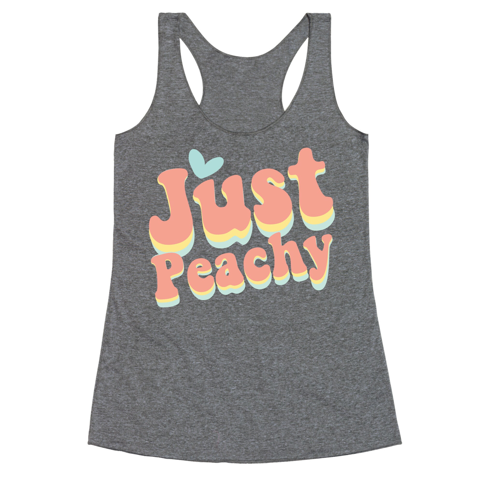 Just Peachy Racerback Tank