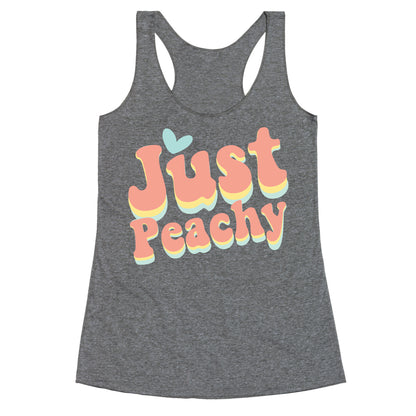 Just Peachy Racerback Tank