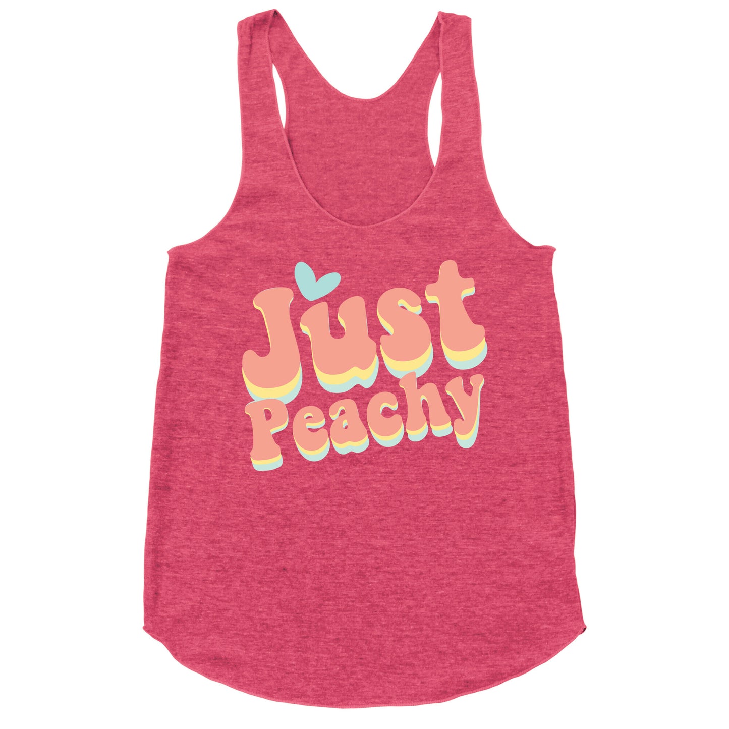 Just Peachy Racerback Tank