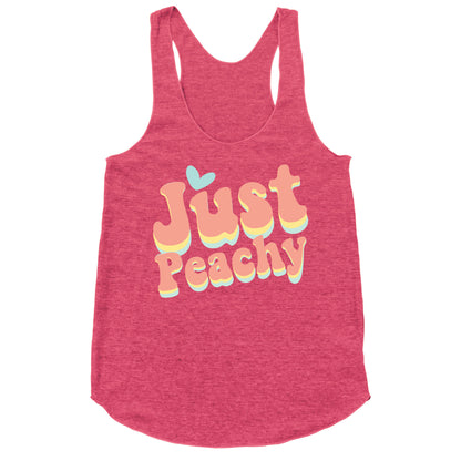 Just Peachy Racerback Tank