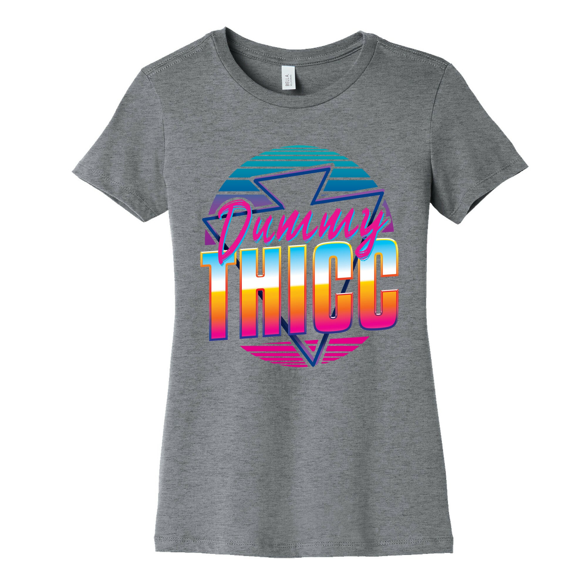 Retro and Dummy Thicc Women's Cotton Tee