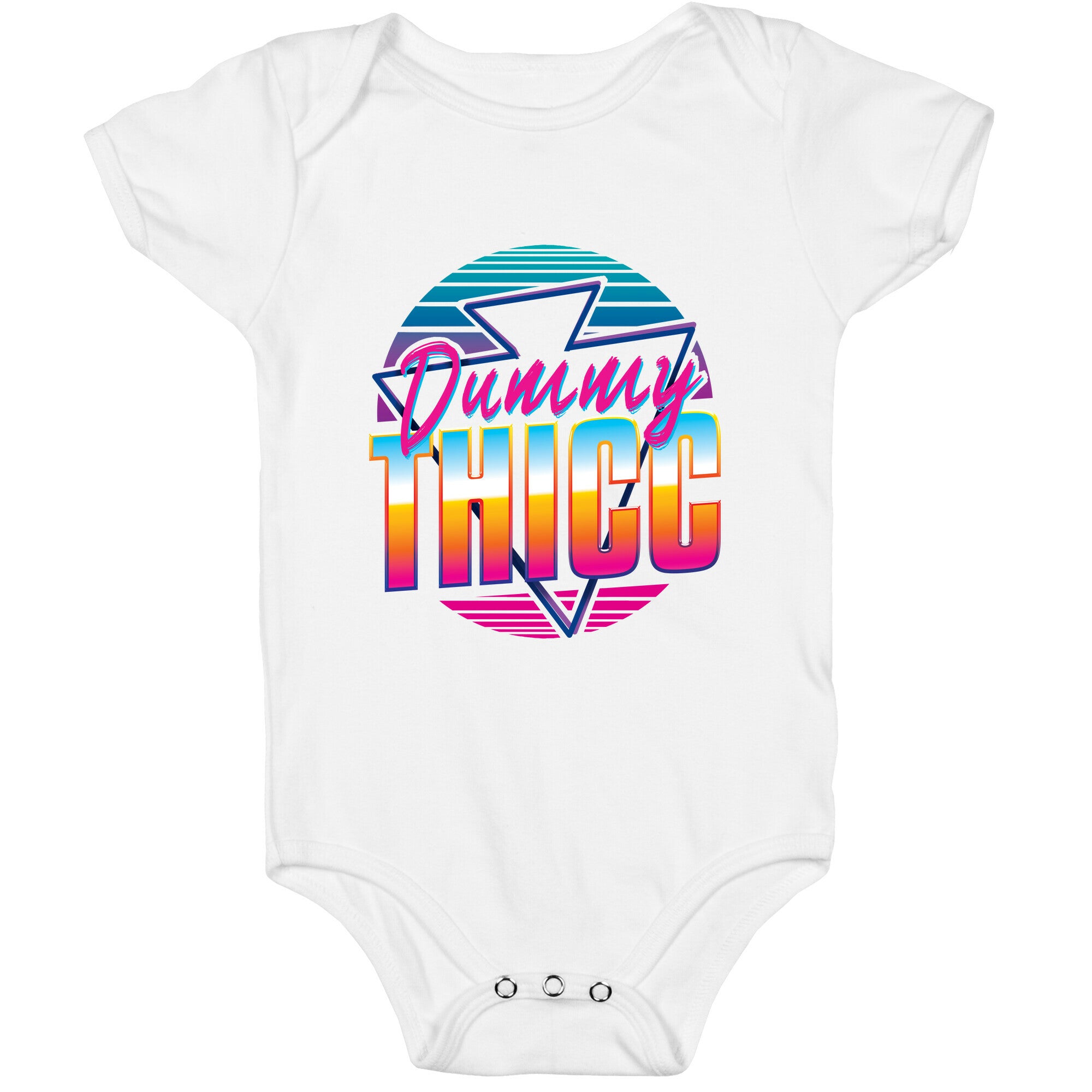 Retro and Dummy Thicc Baby One Piece