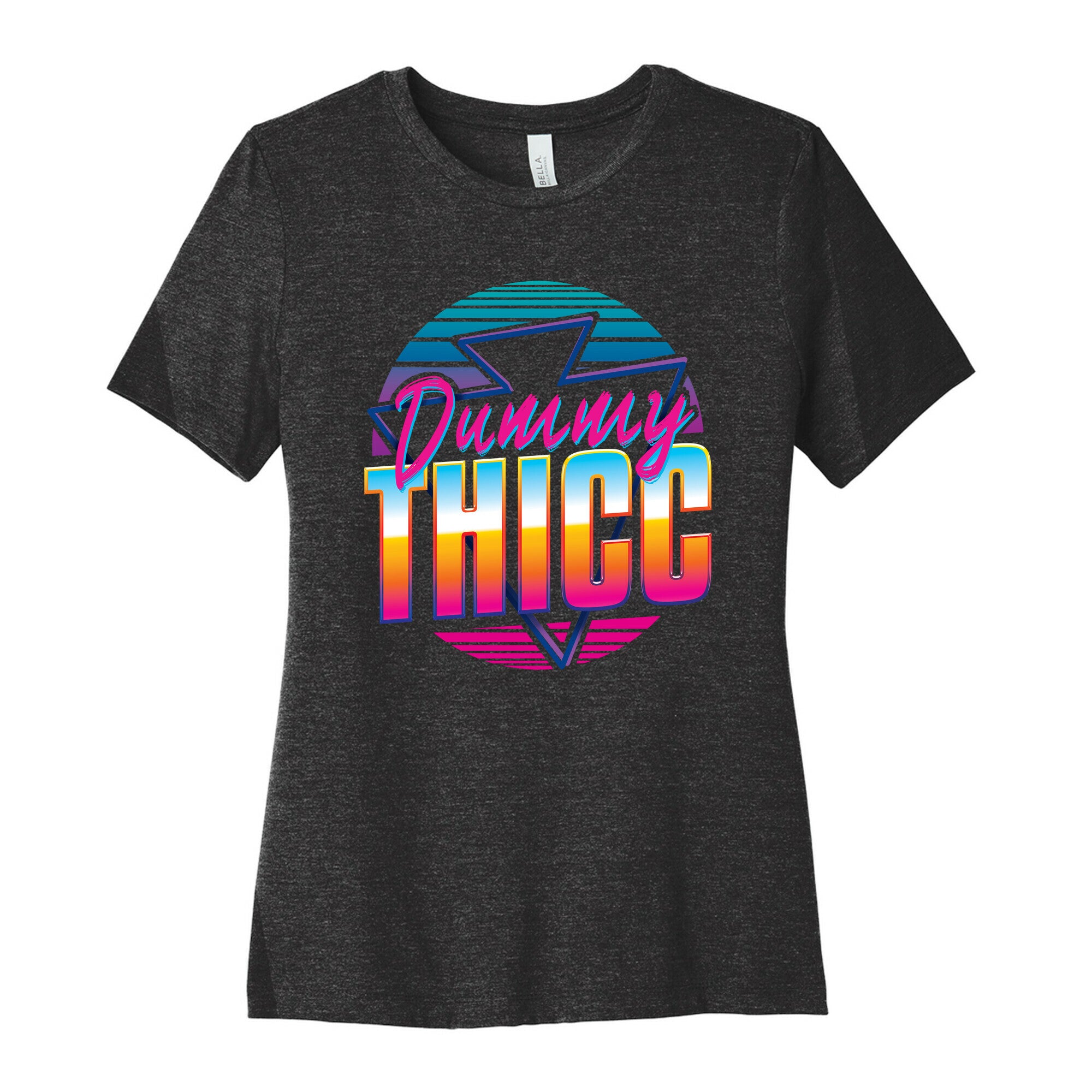 Retro and Dummy Thicc Women's Cotton Tee