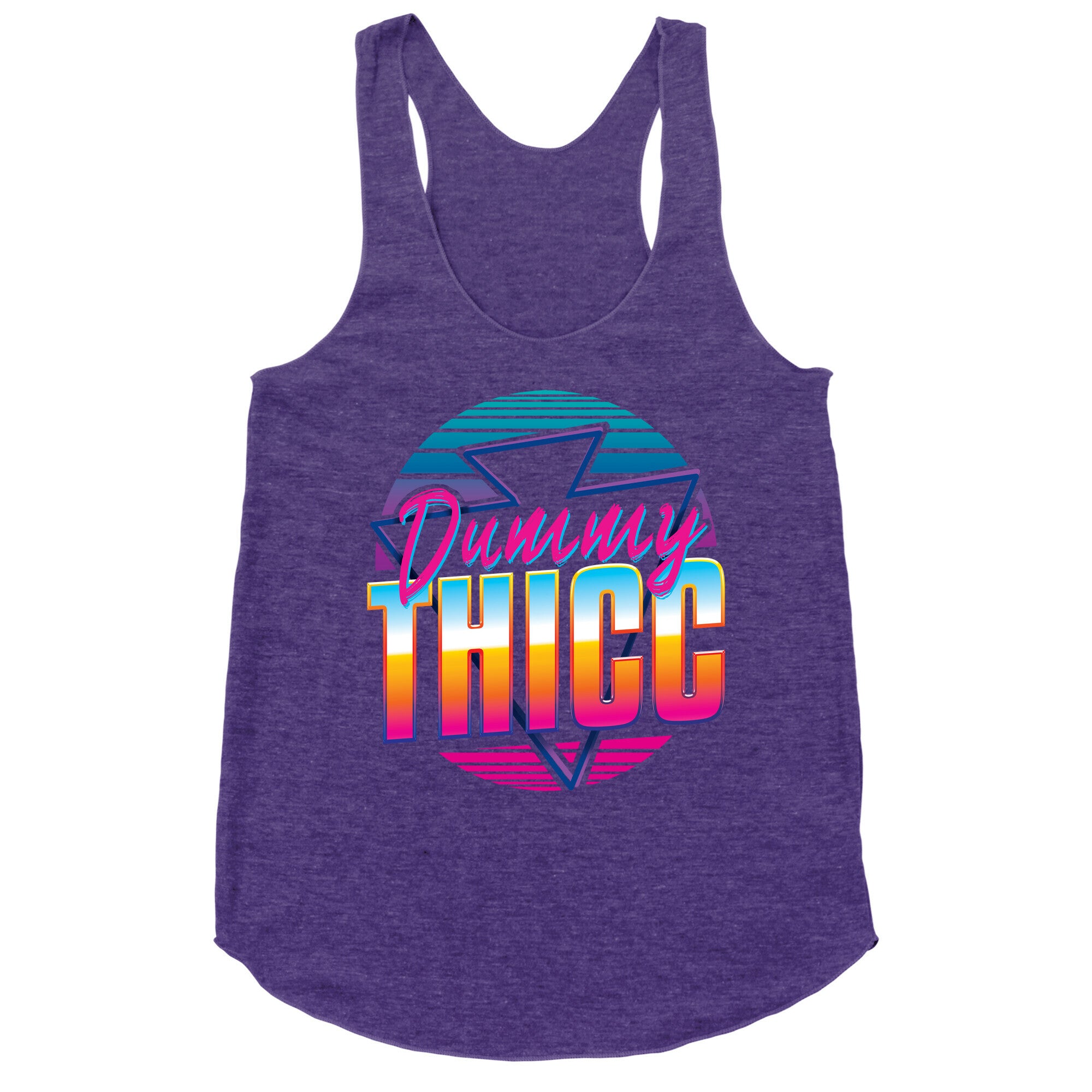 Retro and Dummy Thicc Racerback Tank