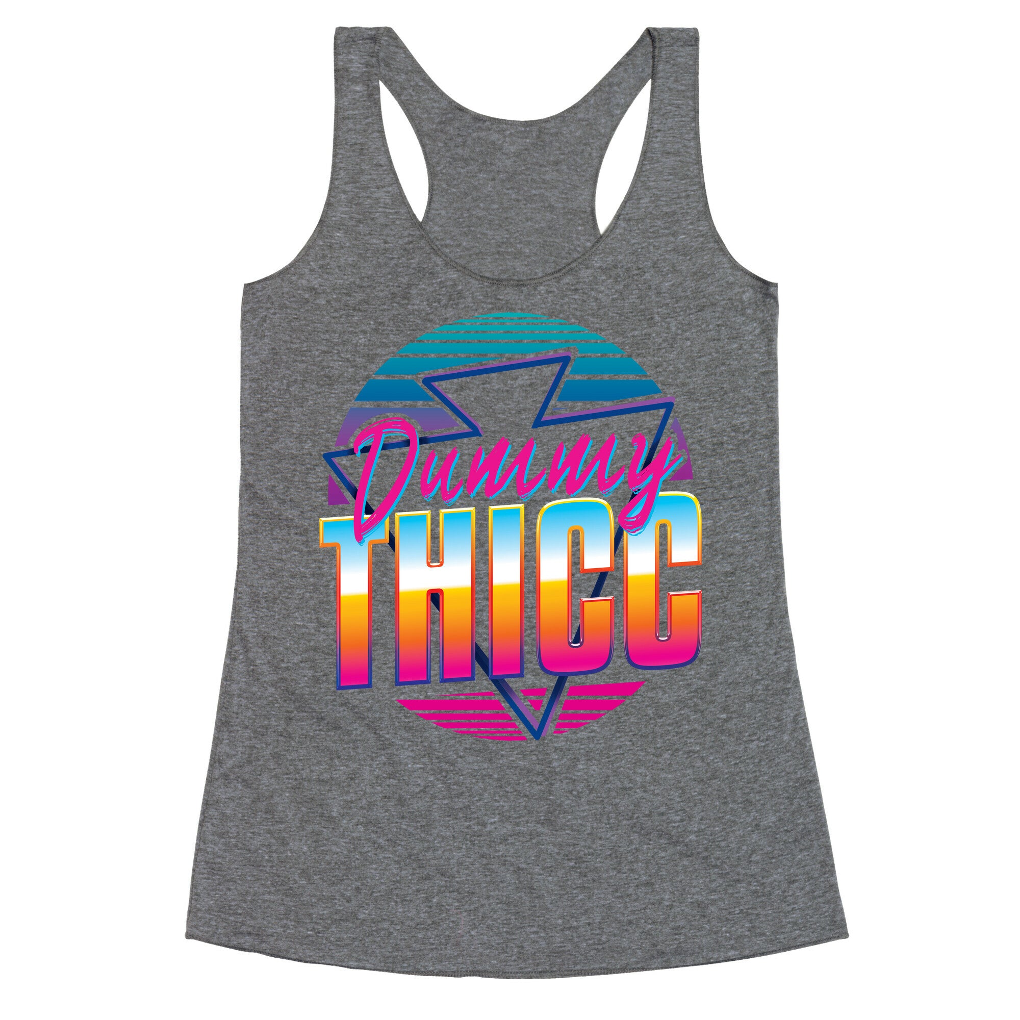 Retro and Dummy Thicc Racerback Tank