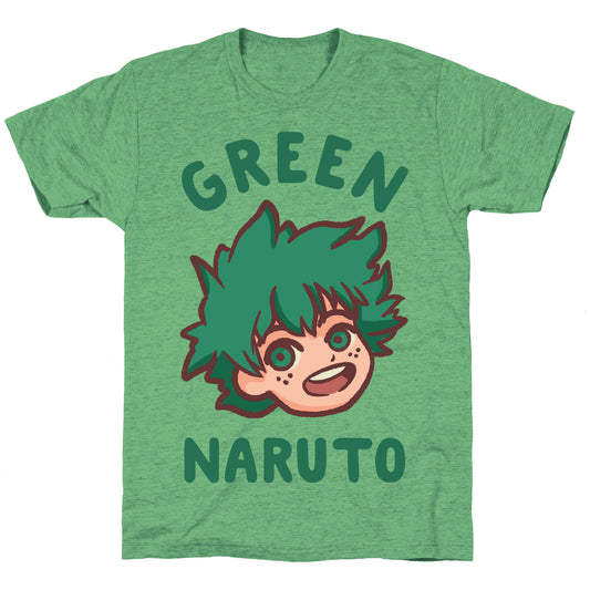 Green Naruto  Unisex Triblend Tee