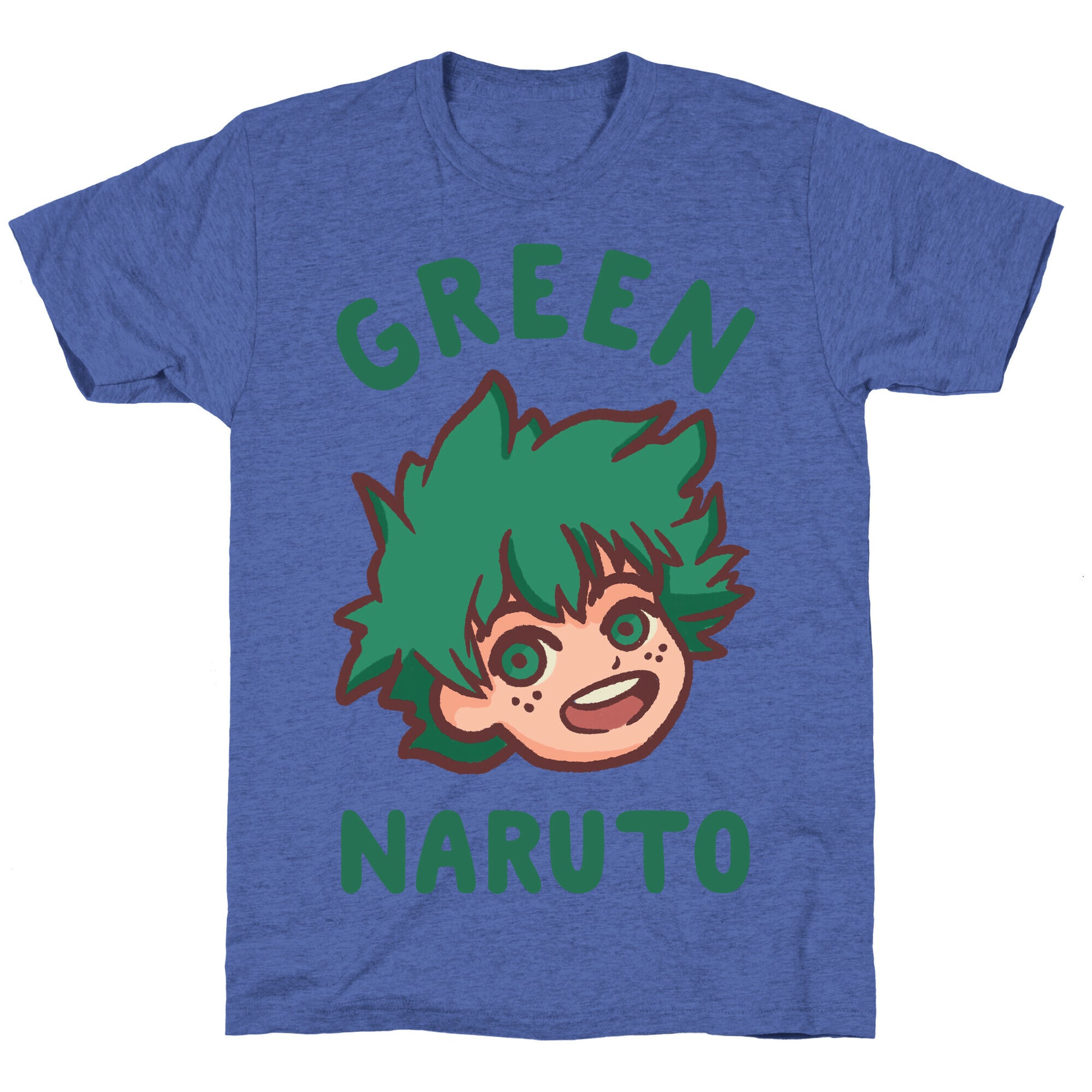 Green Naruto  Unisex Triblend Tee