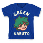 Green Naruto  T-Shirt