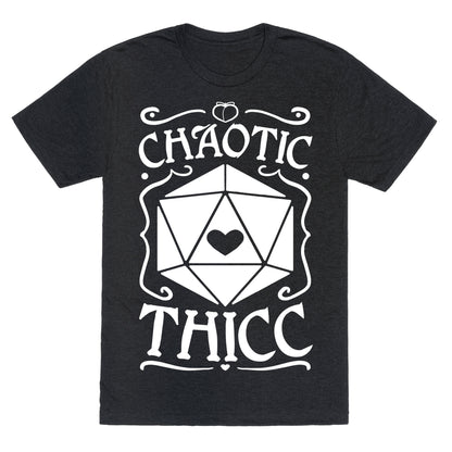 Chaotic Thicc Unisex Triblend Tee