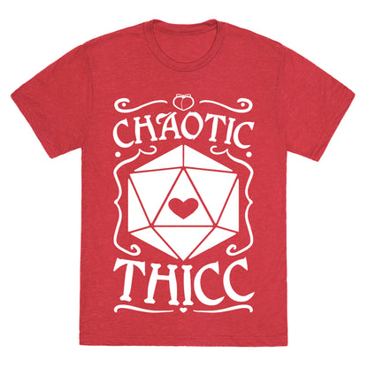 Chaotic Thicc Unisex Triblend Tee
