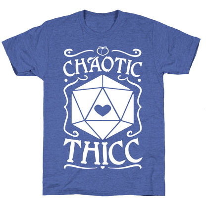 Chaotic Thicc Unisex Triblend Tee