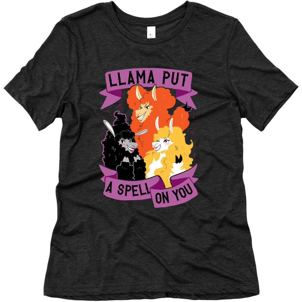 Llama Put A Spell On You Women's Triblend Tee