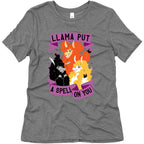 Llama Put A Spell On You Women's Triblend Tee