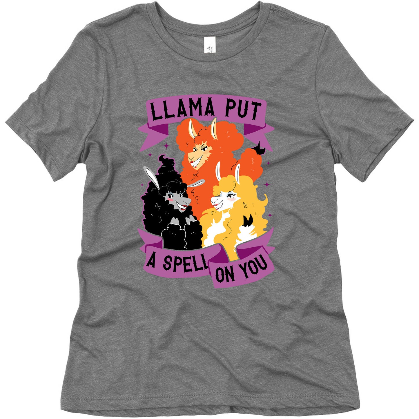 Llama Put A Spell On You Women's Triblend Tee