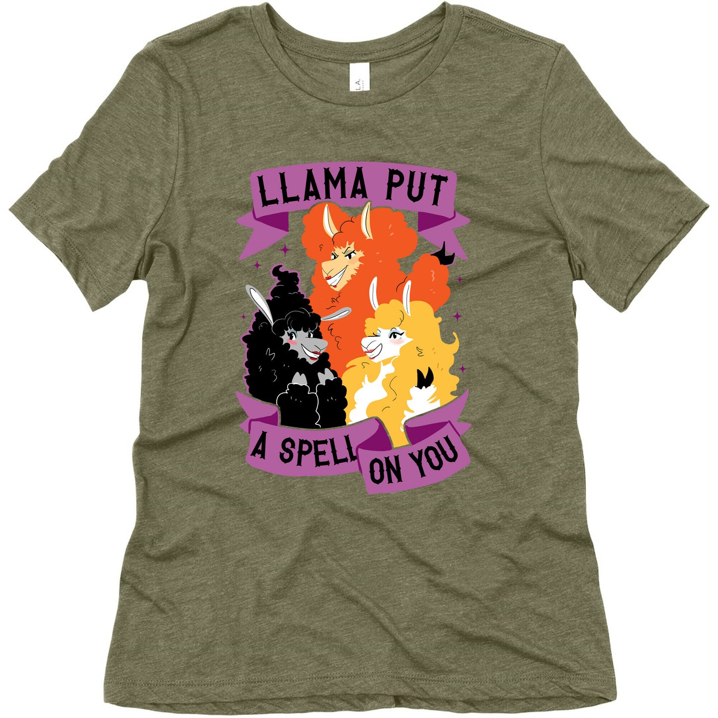 Llama Put A Spell On You Women's Triblend Tee